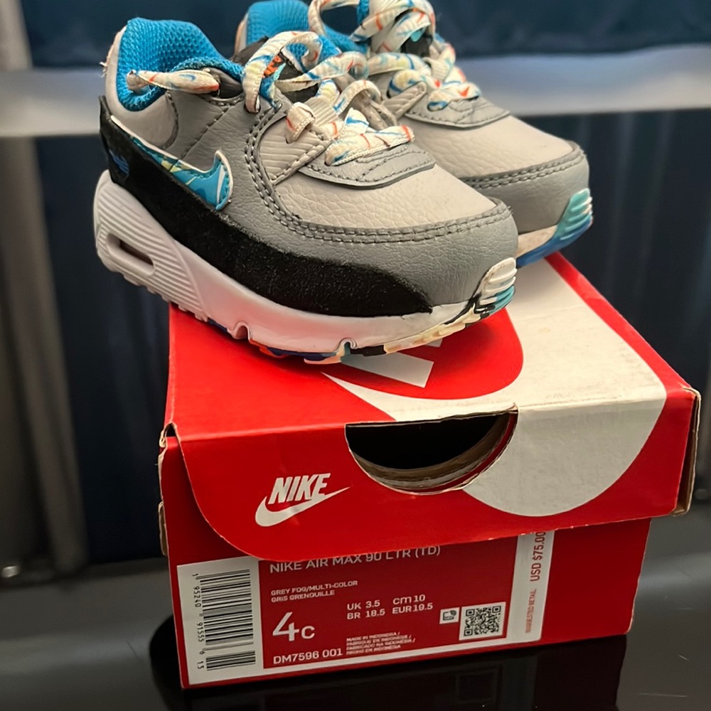 Baby Nike Air max 90 LTR size 4c with box